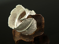 Sterling Silver "Feather" Ring